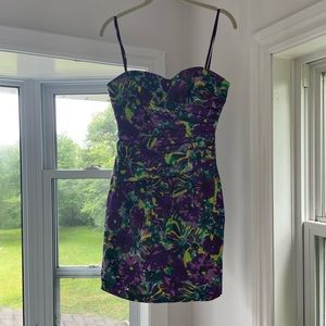 BCBG Maxazria strapless mini dress size 06